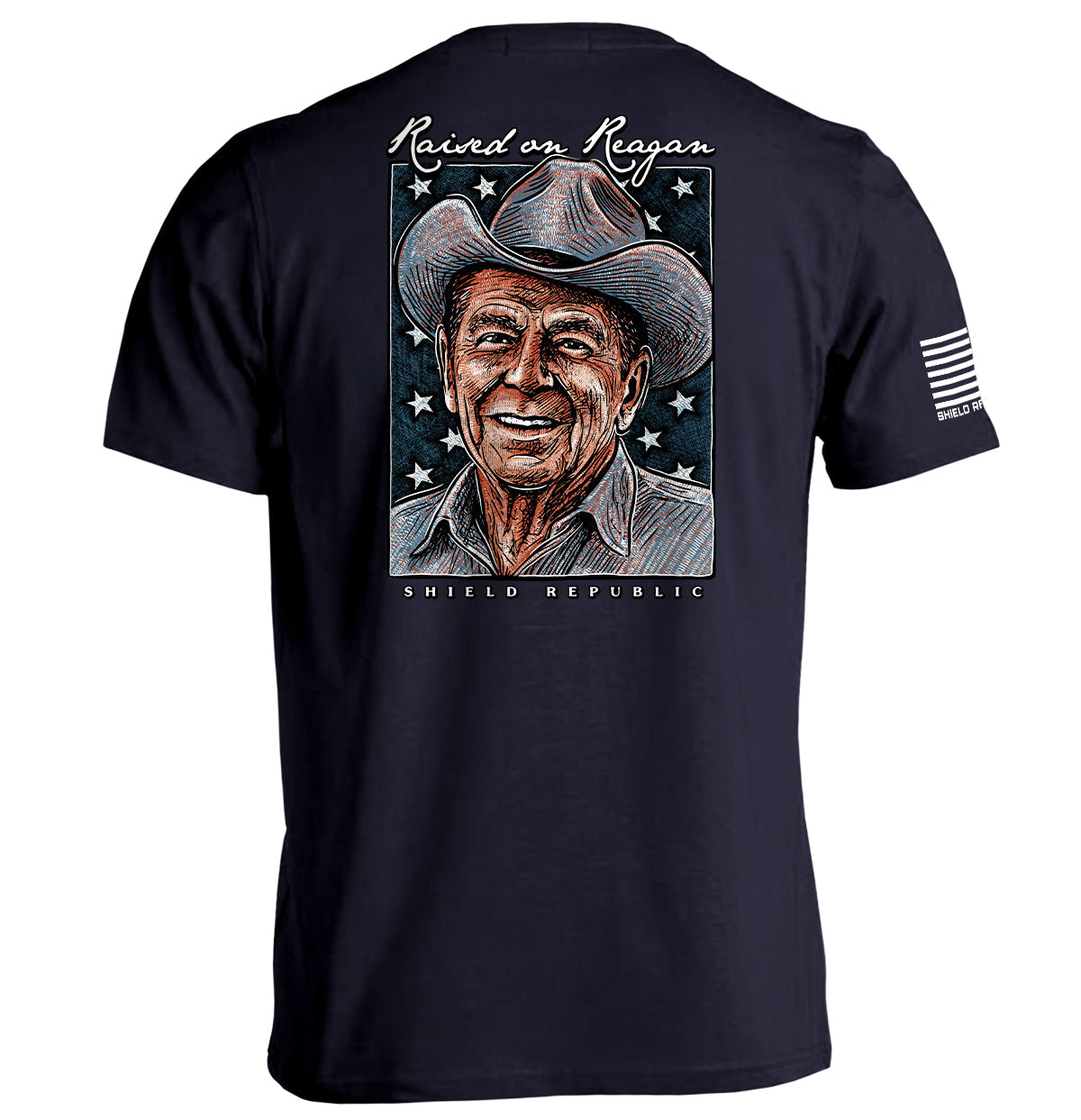 Raised on Reagan - Aaria Tees Aaria Tees