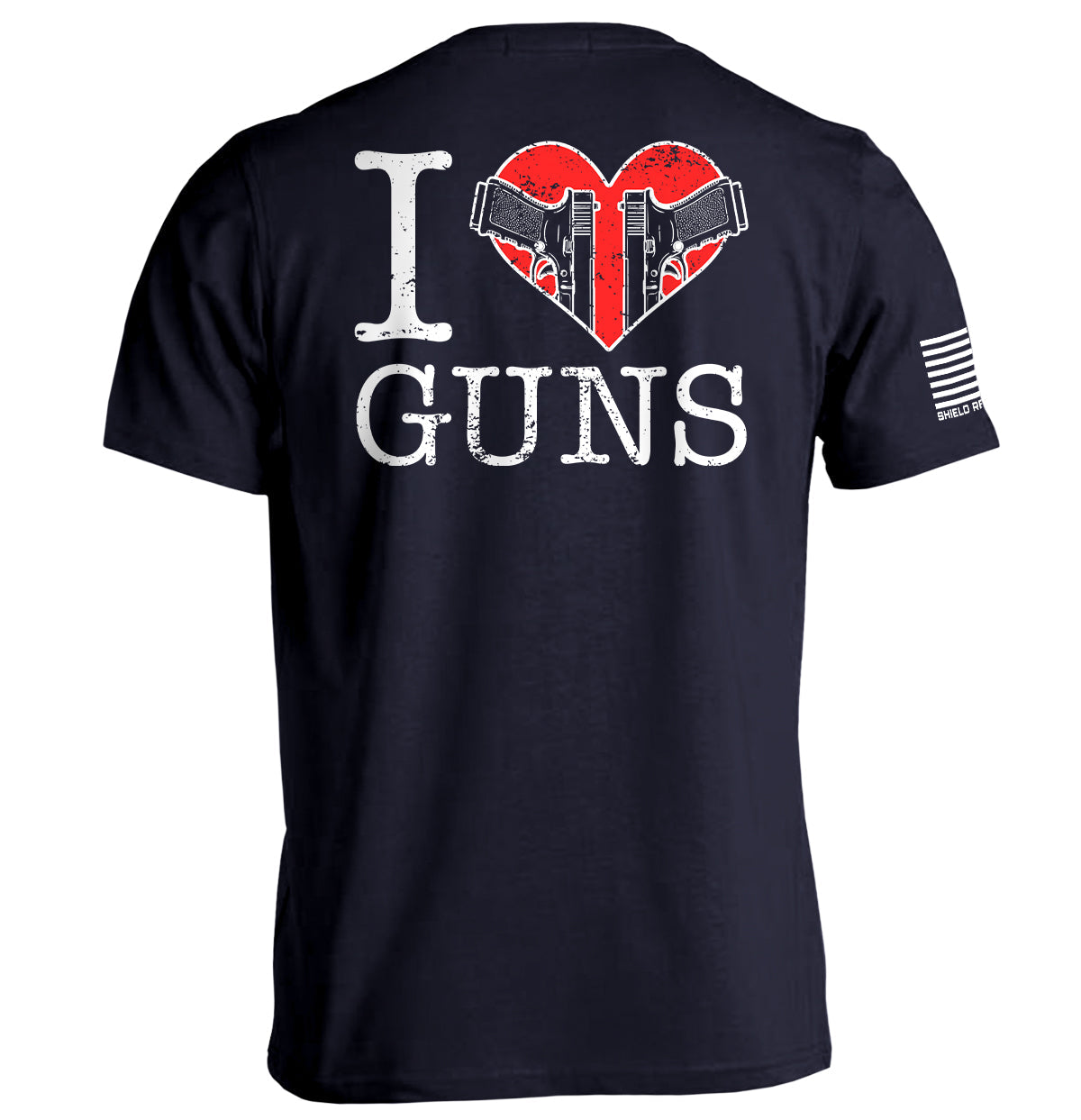 I Love Guns - Aaria Tees Aaria Tees