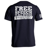 Free Speech Is All Speech - Aaria Tees Aaria Tees