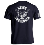 Never Surrender Aaria Tees