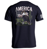 America Eagle Western Aaria Tees
