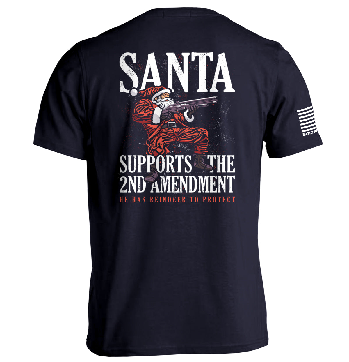Santa Supports the 2nd Amendment - Aaria Tees Aaria Tees