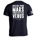 Men are from Mars Women are from Venus Aaria Tees