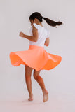 Neon Coral Twirl Skort - Aaria Tees Aaria Tees