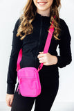 Neon Pink Crossbody Bag - Aaria Tees Aaria Tees