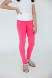 Neon Pink Leggings - Aaria Tees Aaria Tees