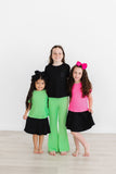 Seafoam Green Scrunchy Pocket Tee - Aaria Tees Aaria Tees