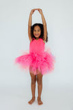 Neon Pink Tank Tutu Leotard - Aaria Tees Aaria Tees