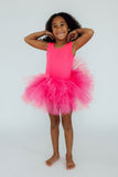 Neon Pink Tank Tutu Leotard - Aaria Tees Aaria Tees