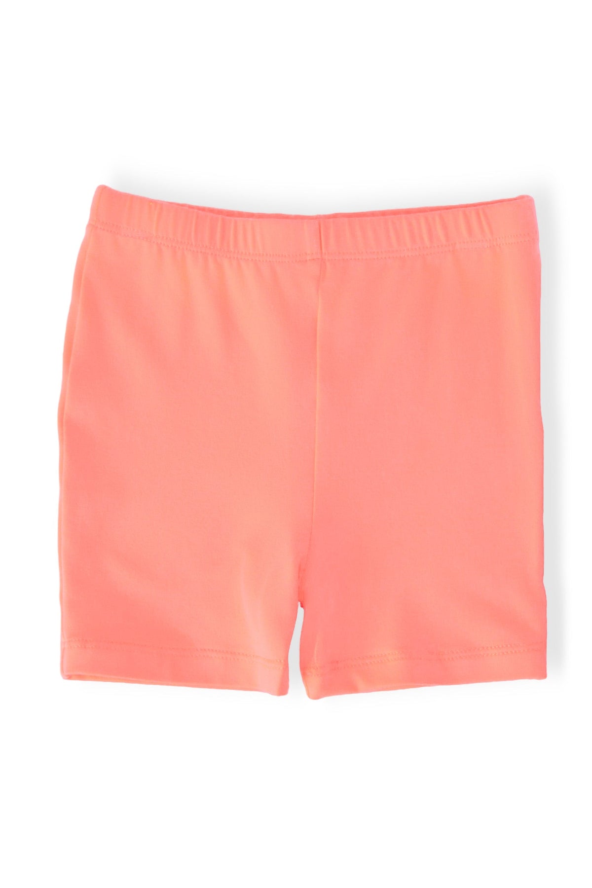 Neon Coral Twirl Shorts - Aaria Tees