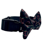 Neon Peach BlackDog Bow Tie Aaria Tees