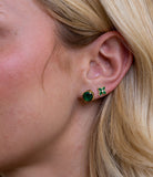 Incanto Studs Emerald Aaria Tees