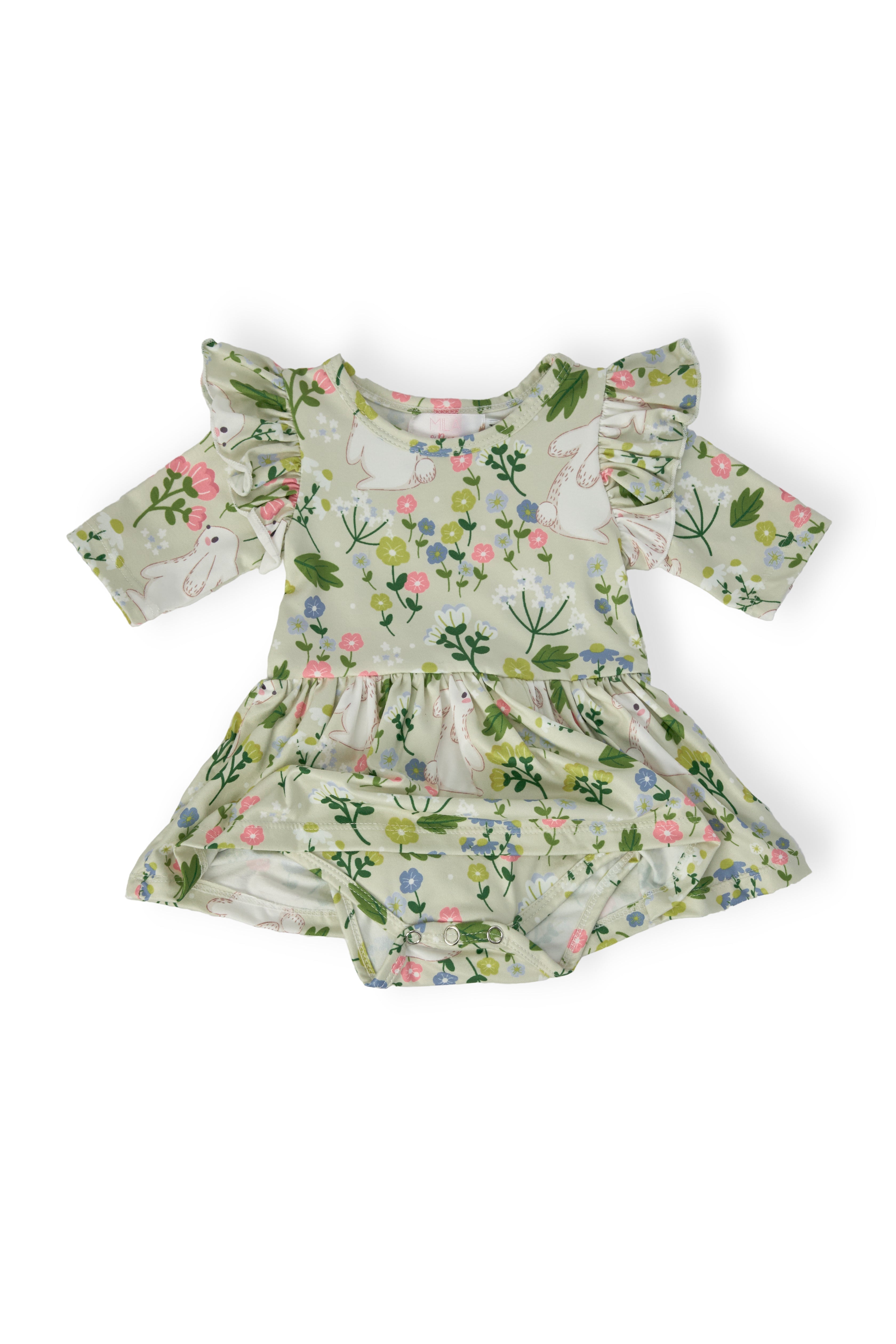 No Bunny Like You Twirl Flutter Bodysuit - Aaria Tees Aaria Tees