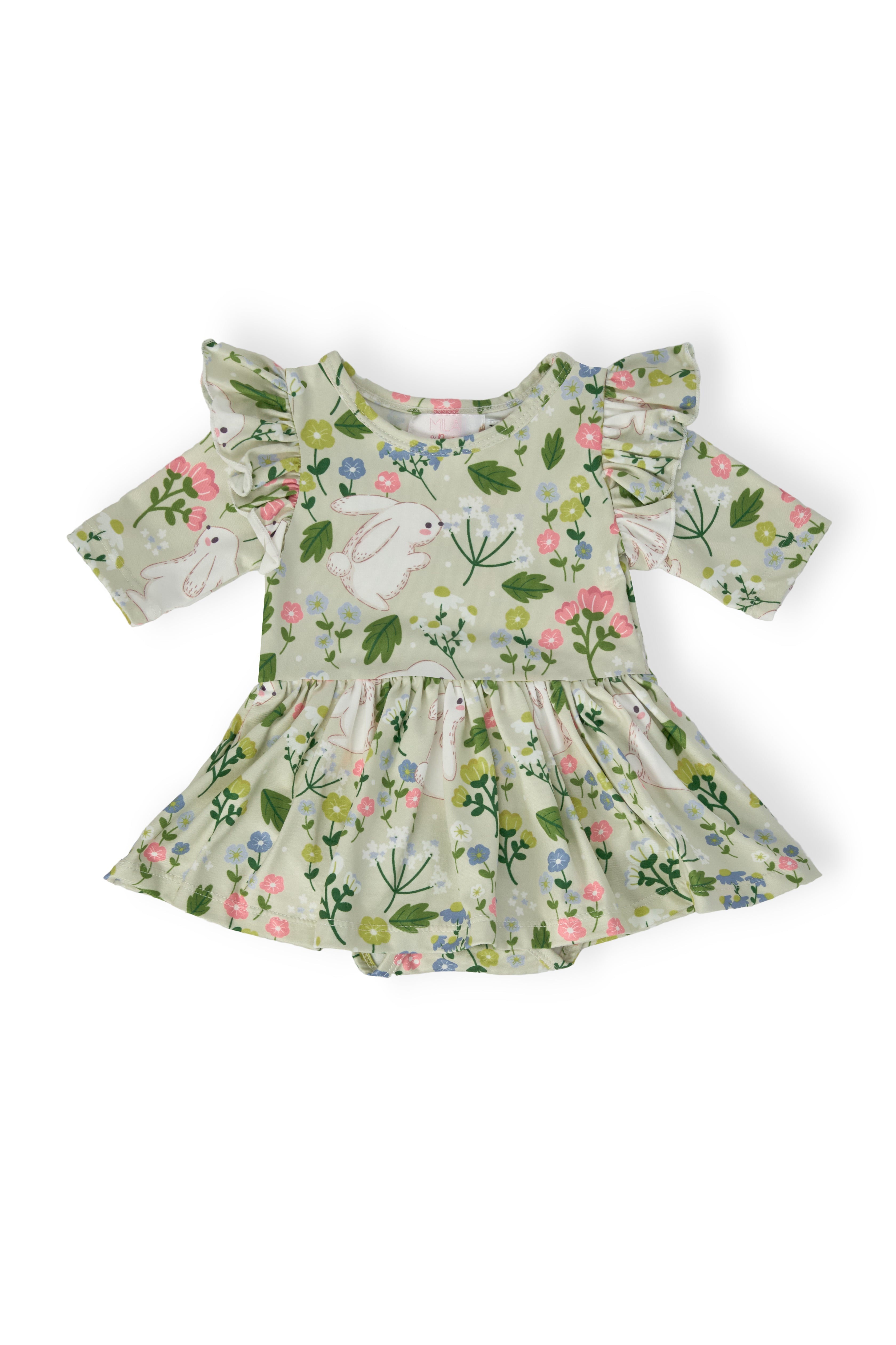 No Bunny Like You Twirl Flutter Bodysuit - Aaria Tees Aaria Tees