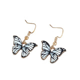 Trendy Pearl Butterfly Fashion Oil Dripping Necklaces Aaria Tees