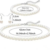 French Retro Artificial Pearl High Fashion Simple Cheongsam Wedding Versatile Necklaces Aaria Tees