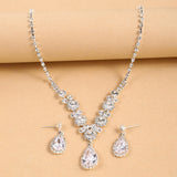 Exaggerated Personalized Elegant Two-piece Fashion Wedding Necklaces Aaria Tees