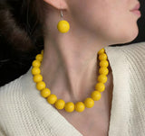 Design Round Beads Handmade Beaded Niche Vintage Necklaces Aaria Tees