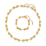 Women's & Men's Style Design Stainless Steel Handmade Chain Necklaces Aaria Tees