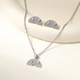 Women's Clover Diamond In The Debris Butterfly Necklaces Aaria Tees