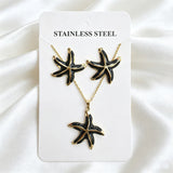 Stainless Steel Enamel Titanium Fashion Personality Necklaces Aaria Tees