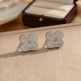 Flower Clover Titanium Steel Affordable Luxury Necklaces Aaria Tees