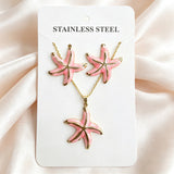 Stainless Steel Enamel Titanium Fashion Personality Necklaces Aaria Tees