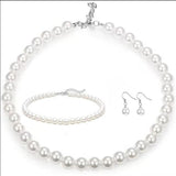 French Retro Artificial Pearl High Fashion Simple Cheongsam Wedding Versatile Necklaces Aaria Tees
