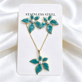 Stainless Steel Enamel Titanium Fashion Personality Necklaces Aaria Tees