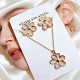 Stainless Steel Enamel Titanium Fashion Personality Necklaces Aaria Tees