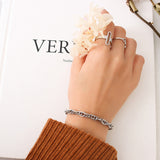 Cold Style Light Luxury Thick Chain Stainless Steel Titanium Gold Necklaces Aaria Tees
