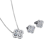 Women's Luxury High-grade Fashion Sterling Sier Four Leaf Necklaces Aaria Tees