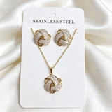 Stainless Steel Enamel Titanium Fashion Personality Necklaces Aaria Tees