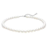 French Retro Artificial Pearl High Fashion Simple Cheongsam Wedding Versatile Necklaces Aaria Tees