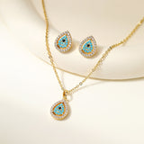 Women's Clover Diamond In The Debris Butterfly Necklaces Aaria Tees