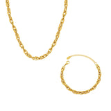 Cold Style Light Luxury Thick Chain Stainless Steel Titanium Gold Necklaces Aaria Tees