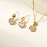 Women's Clover Diamond In The Debris Butterfly Necklaces Aaria Tees