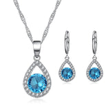 Fashion Angel Tears Drop Artistic Female Necklaces Aaria Tees