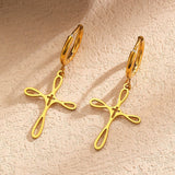 Women's Cross Stainless Steel Clavicle Chain Exquisite Simple Personalized Necklaces Aaria Tees