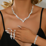 Women's Wedding Personalized Evening Dress Banquet Marriage Necklaces Aaria Tees