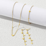 Small Heart Sweet Cool Cute Niche Design Necklaces Aaria Tees