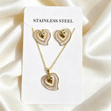 Stainless Steel Enamel Titanium Fashion Personality Necklaces Aaria Tees