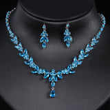 Fashionable Simple Elegant Long Horse Eye Water Necklaces Aaria Tees