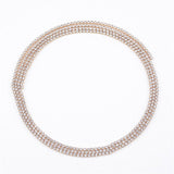 Women's Claw Chain Diamond Long Rhinestone Collar Necklaces Aaria Tees