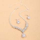 Exaggerated Personalized Elegant Two-piece Fashion Wedding Necklaces Aaria Tees