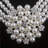 Style Refined Grace Crystal Clavicle Chain Necklaces Aaria Tees