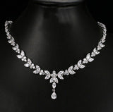 Fashionable Simple Elegant Long Horse Eye Water Necklaces Aaria Tees