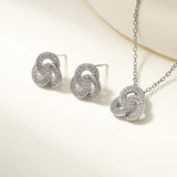 Women's Clover Diamond In The Debris Butterfly Necklaces Aaria Tees