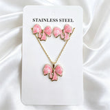 Stainless Steel Enamel Titanium Fashion Personality Necklaces Aaria Tees