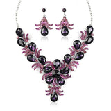 Bridal Female Wedding Suit Diamond Alloy Necklaces Aaria Tees
